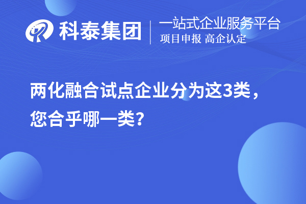 兩化融合試點企業(yè)分為三個等級（兩化融合試點企業(yè)）