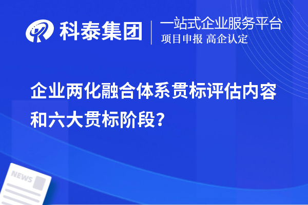 企業(yè)兩化融合體系貫標評估內容和六大貫標階段？