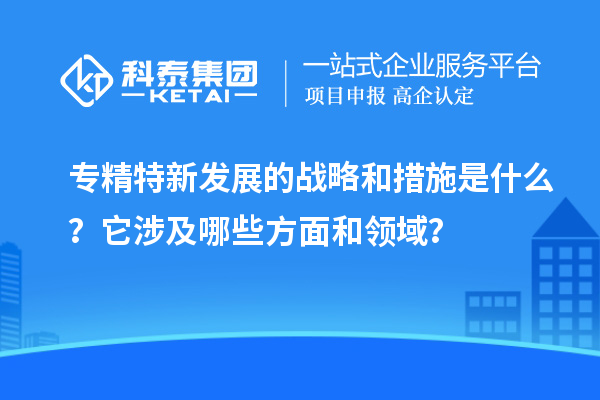 專精特新發(fā)展的戰(zhàn)略和措施是什么？它涉及哪些方面和領(lǐng)域？